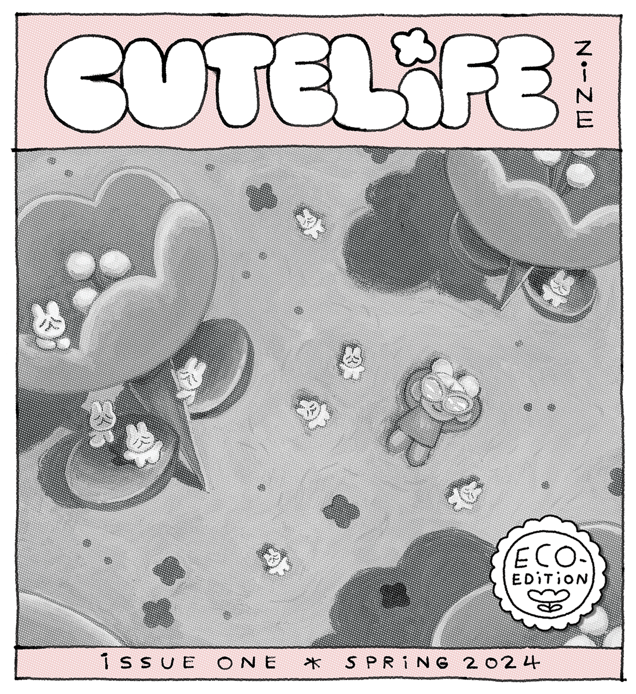 cover of cutelife issue one: eco version